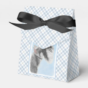 Schnauzer (Giant, Standard) Painting - Dog Art Favour Box