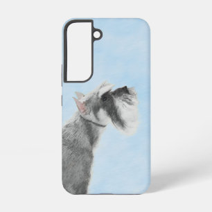Schnauzer (Giant, Standard)  Painting - Dog Art Samsung Galaxy Case