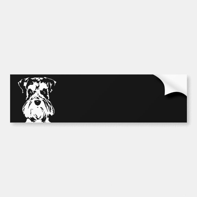 Schnauzer Gifts - Bumper Sticker (Front)