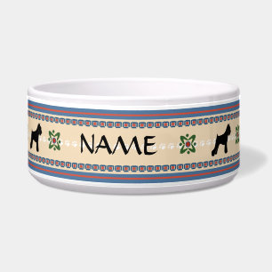 Schnauzer Good Dog Large Bowl