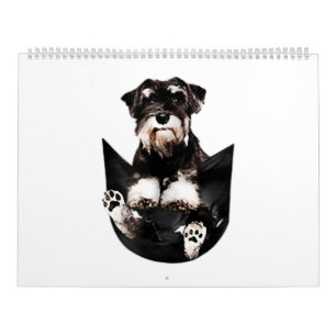 Schnauzer in My Pocket Cute Dog Lovers Calendar