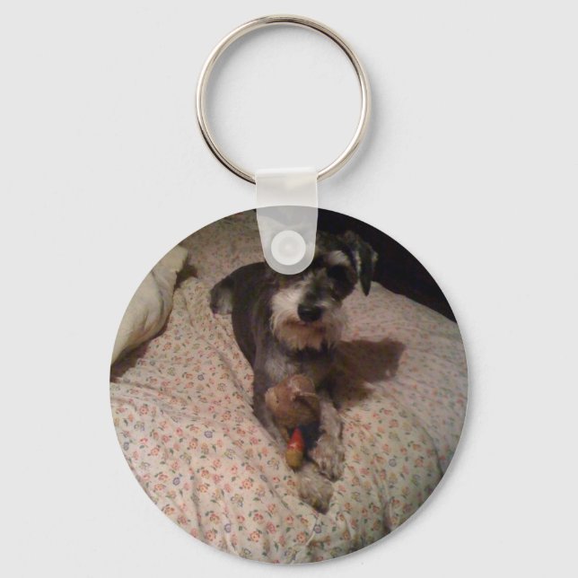 schnauzer key ring (Front)