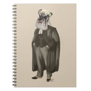 Schnauzer Lawyer 2 Notebook
