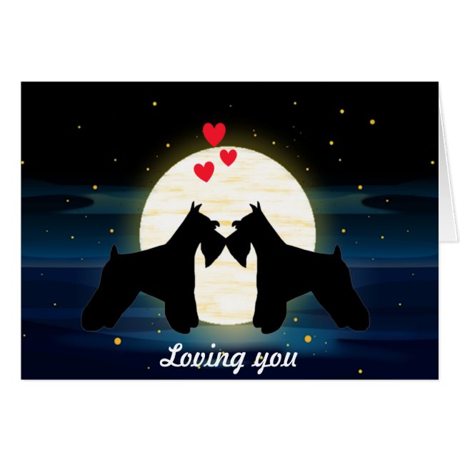 Schnauzer Love (Front Horizontal)