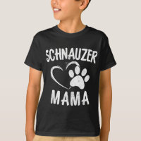 Schnauzer Mama Gift Dog Lover Apparel Schnauzers M