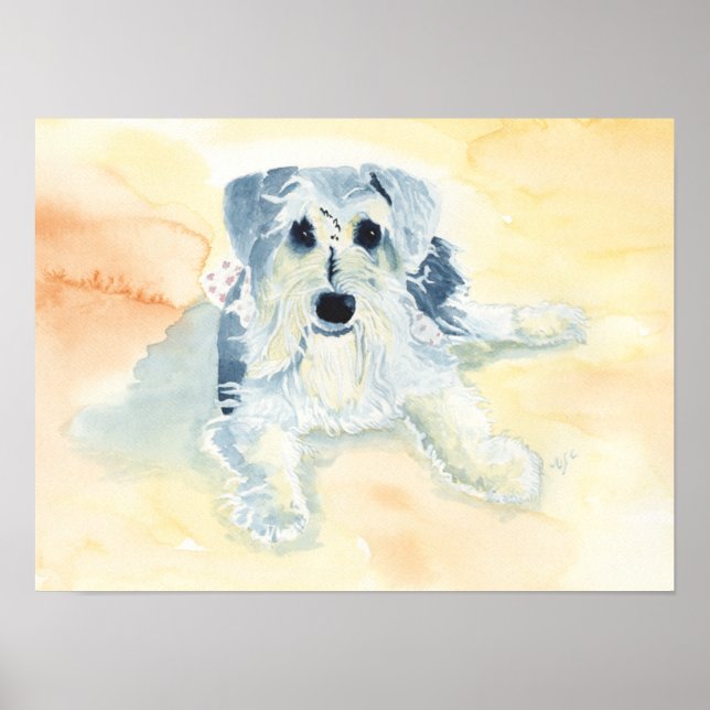 Schnauzer Mia Poster (Front)