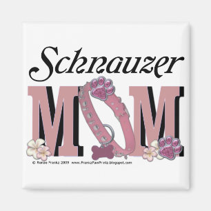Schnauzer MOM Magnet