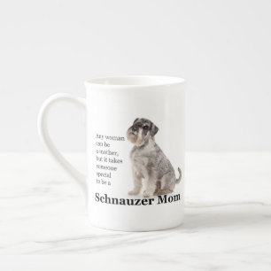 Schnauzer Mum Bone China Mug