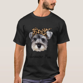Schnauzer Mum For Christmas T-Shirt