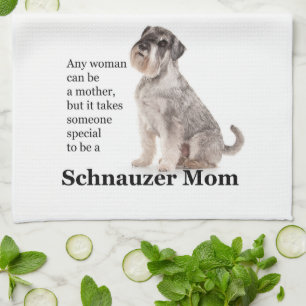 Schnauzer Mum Kitchen Towel