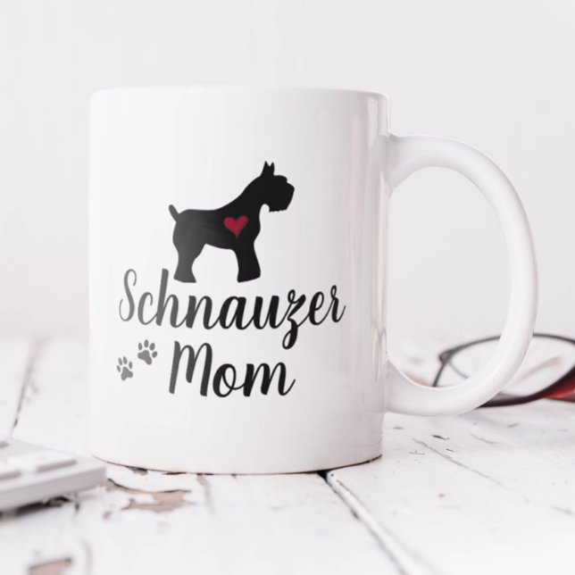 Schnauzer Mum Large Coffee Mug (Creator Uploaded)