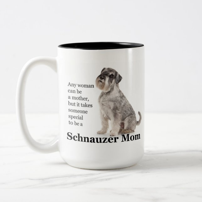 Schnauzer Mum Mug (Left)