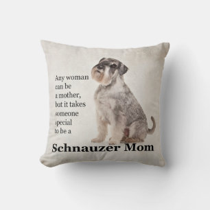 Schnauzer Mum Pillow