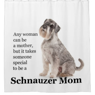 Schnauzer Mum Shower Curtain