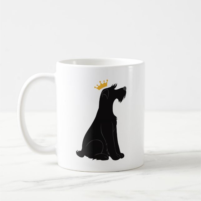 Schnauzer Prince Coffee Mug (Left)