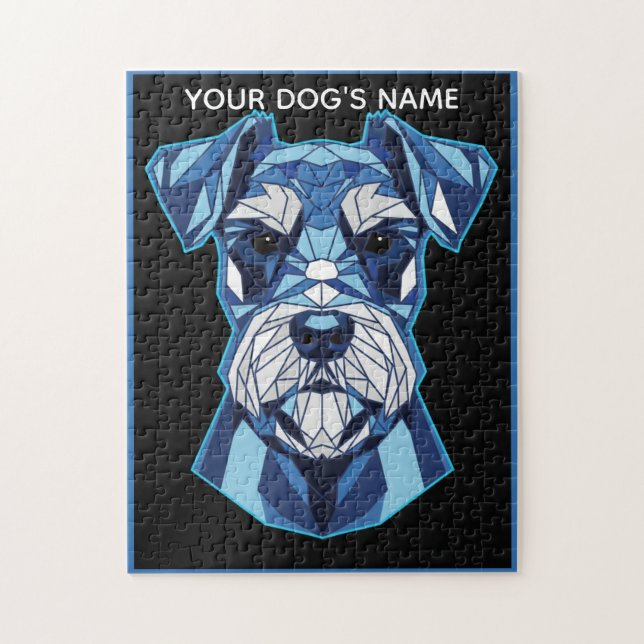 Schnauzer Puppy  Jigsaw Puzzle (Vertical)