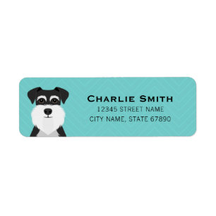 Schnauzer Return Address Labels