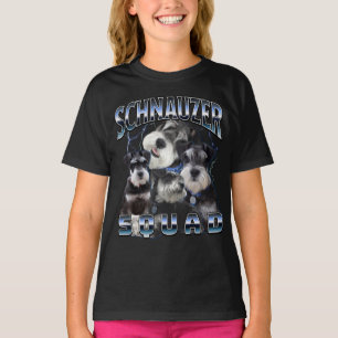Schnauzer Squad - Bootleg Rap Style T-Shirt