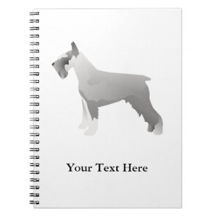 Schnauzer Templates ready to Customise Notebook