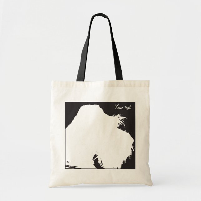 Schnauzer Tote Bag (Front)