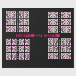 Schnauzer Wrpping  Paper