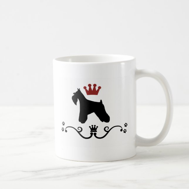 Schnauzers Rule Coffee Mug (Right)