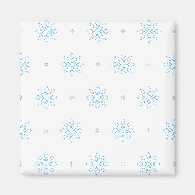 Schneeflocke Magnet (Front)