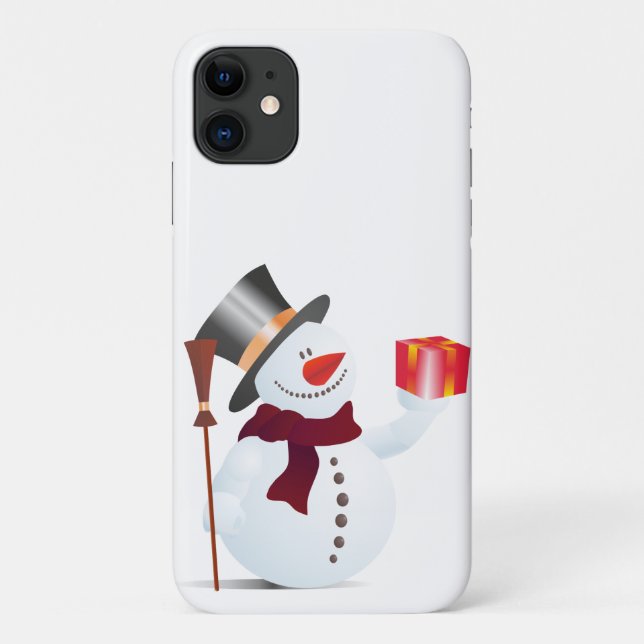 Schneemann / Snowman for Christmas / X-mas Case-Mate iPhone Case (Back)