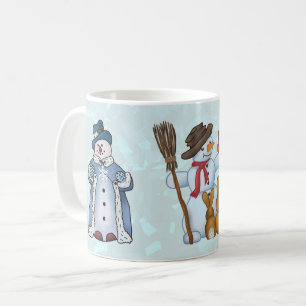 Schneemanner Kaffeetasse Coffee Mug