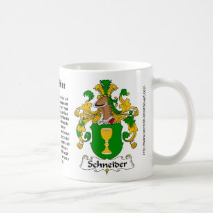 Schneider Family Crest Mug