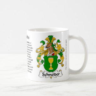 Schneider Family Crest Mug