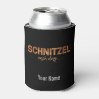 Schnitzel Each Day Funny Cutlet Escalope Design