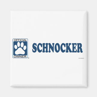 SCHNOCKER_blue Magnet