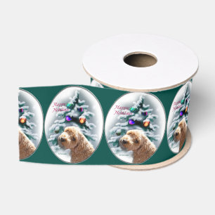 Schnoodle Christmas Grosgrain Ribbon