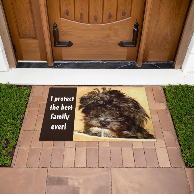 Schnoodle Dog Doormat (Outdoor)
