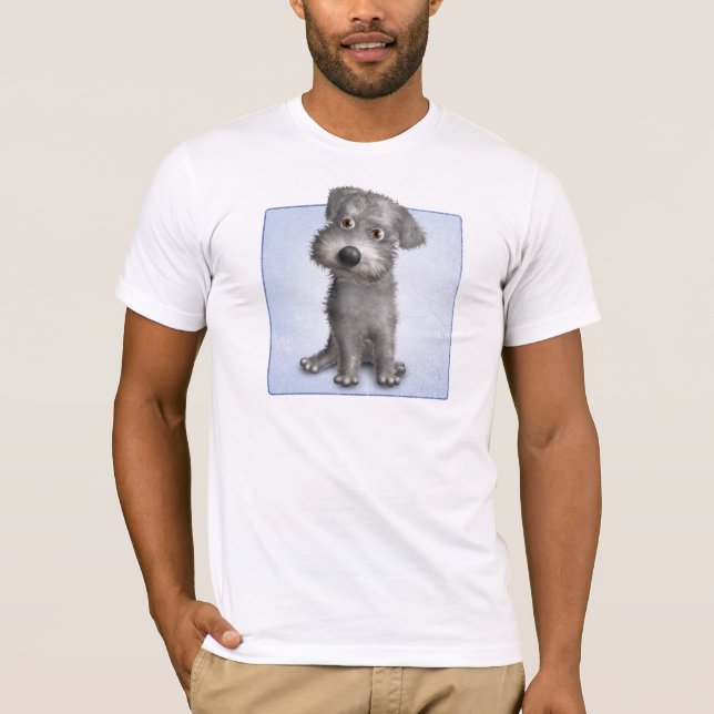 Schnoodle (Grey) T-Shirt (Front)