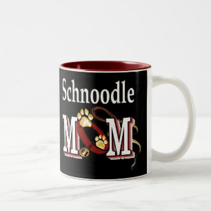 Schnoodle MOM Gifts Two-Tone Coffee Mug