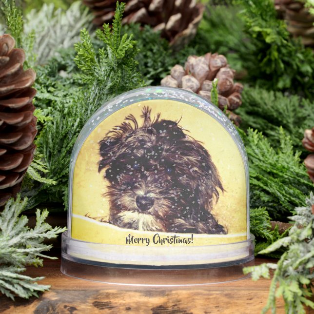 Schnoodle Snowglobe (Winter)