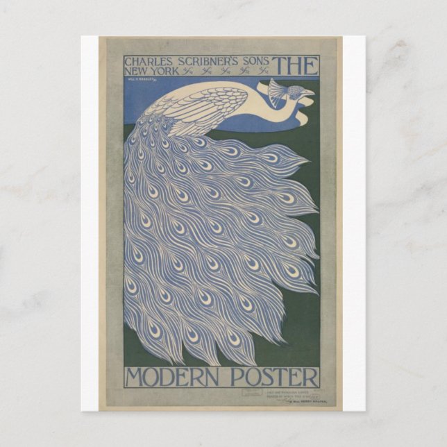 Schnriber Modern Poster Postcard Vintage (Front)