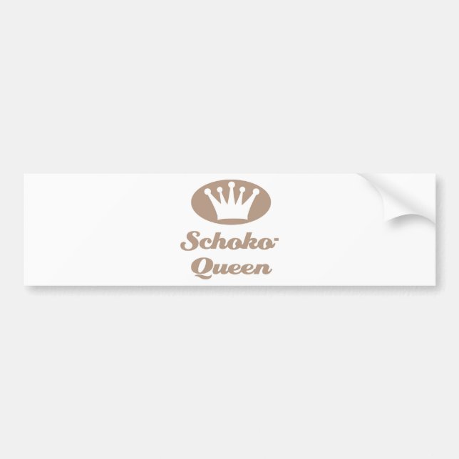 Schokolade Bumper Sticker (Front)