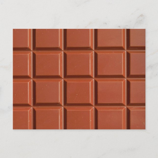 Schokolade -  Postkarte  Postcard (Front)