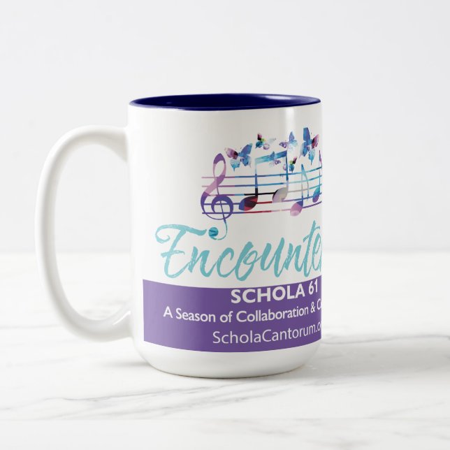 Schola Cantorum Encounters Season 61  12-oz mug (Left)
