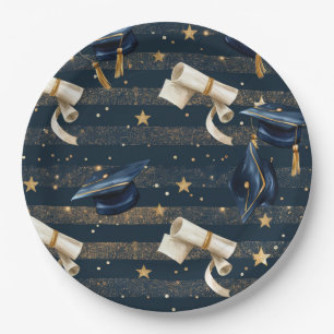 Scholarly Celebrations: Graduation Party Plates