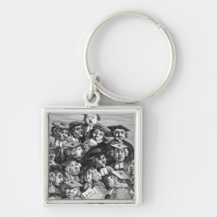 Scholars at a Lecture, 20th January 1736-37 Key Ring