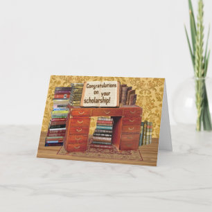 Scholarship Congratulations Card