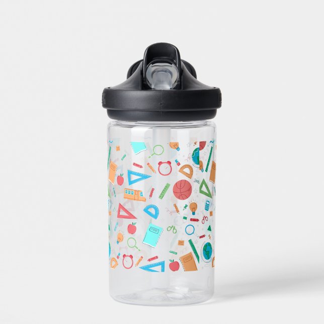 ScholarSplash Back-to-School Edition Water Bottle (Front)