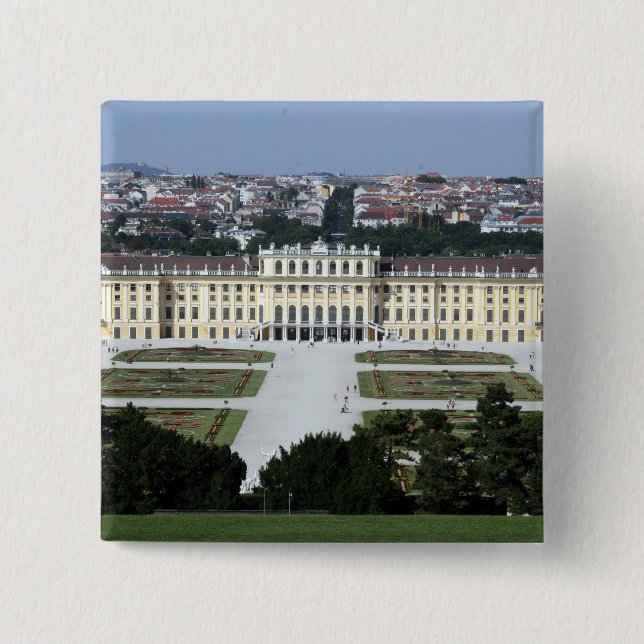 schönbrunn 15 cm square badge (Front)