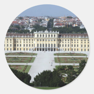 schönbrunn classic round sticker
