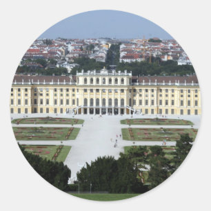 schönbrunn classic round sticker