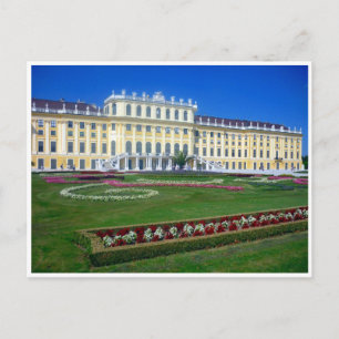 schönbrunn gardens postcard